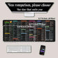Linux Commands Line Mouse Pad Large Mousepad Shortcuts for Red Hat Ubuntu OpenSUSE Arch Debian Unix Programmer offices Desk Mat